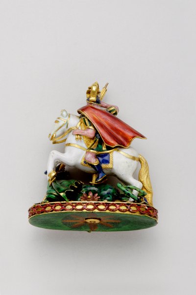 Regno Unito - Ordine della Giarrettiera: Grand George - Retro - Fine del XVIII secolo - Oro e smalti - Collezione privata da Anonymous Anonymous