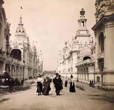 Esposizione Universale del 1900 a Parigi: Esplanade des Invalides. Collezione privata da Anonymous Anonymous