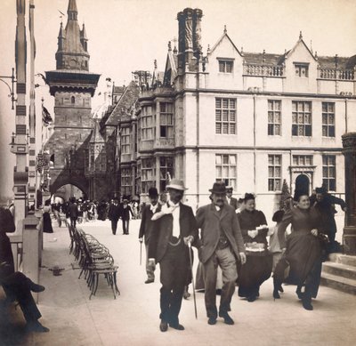 Esposizione Universale del 1900 a Parigi: La rue des Nations - collezione privata da Anonymous Anonymous