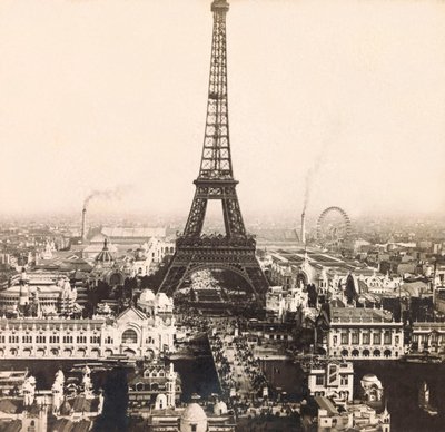 Esposizione Universale del 1900 a Parigi: Vista panoramica del Campo di Marte - collezione privata da Anonymous Anonymous