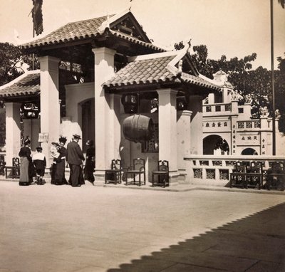 Esposizione Universale del 1900 a Parigi: La sezione cinese. Collezione privata da Anonymous Anonymous