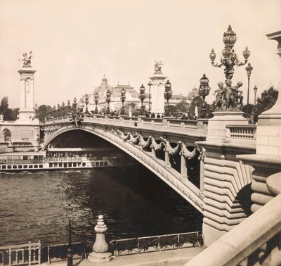 Esposizione Universale del 1900 a Parigi: Il ponte Alessandro III da Anonymous Anonymous