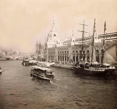 Esposizione Universale del 1900 a Parigi: Il palazzo degli eserciti di terra e di mare - collezione privata da Anonymous Anonymous