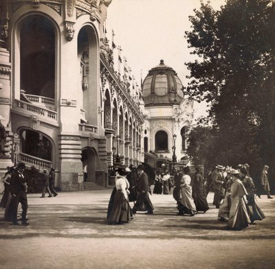Esposizione Universale del 1900 a Parigi: Vista presa al Campo di Marte - collezione privata da Anonymous Anonymous