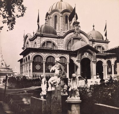 Esposizione Universale del 1900 a Parigi: Padiglione della Serbia - collezione privata da Anonymous Anonymous