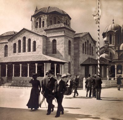 Esposizione Universale del 1900 a Parigi: Padiglione della Grecia - Collezione privata da Anonymous Anonymous
