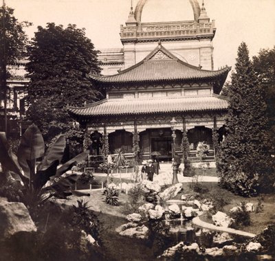 Esposizione Universale del 1900 a Parigi: Il Padiglione della Cina - collezione privata da Anonymous Anonymous