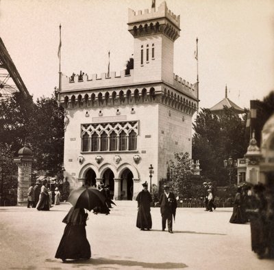 Esposizione Universale del 1900 a Parigi: Il padiglione di San Marino da Anonymous Anonymous
