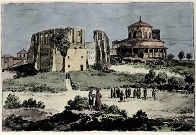 Veduta della Chiesa di Santa Costanza, mausoleo dell