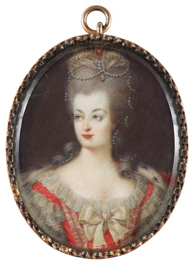 Ritratto della regina Maria Antonietta di Francia (1755-1793) da Anonymous Anonymous