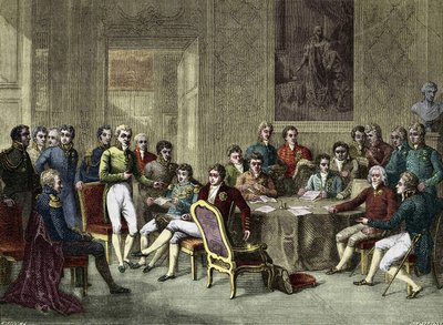 Il Congresso di Vienna. Il Congresso di Vienna del 1815. Alessandro I, Zar; H.R.Stewart, Castlereagh; Francesco I, Imperatore d
