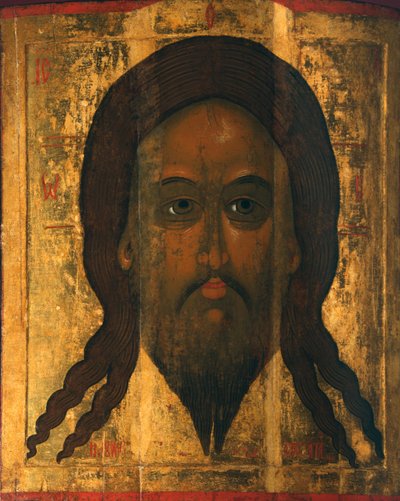 Sacro Mandylion Il Vernicle, 1447 da Anonymous Russian icon painter