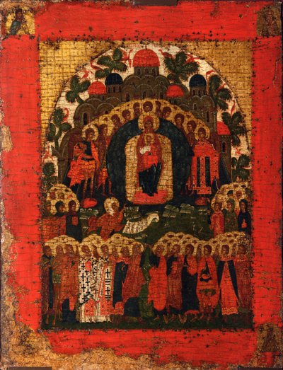 In Te si rallegra da Anonymous Russian icon painter