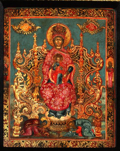 Madre di Dio Pecherskaya, XVIII secolo da Anonymous Russian icon painter