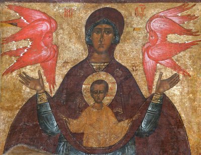 Nostra Signora del Segno da Anonymous Russian icon painter