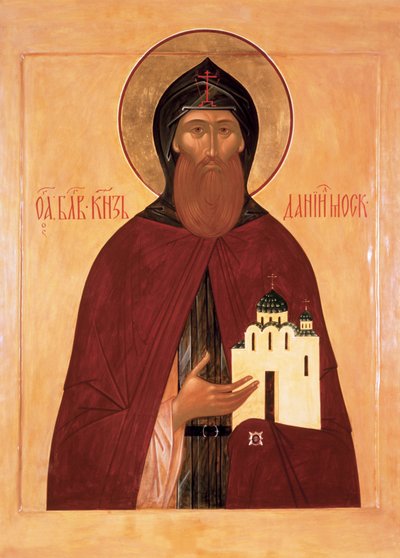 San Daniele di Mosca da Anonymous Russian icon painter