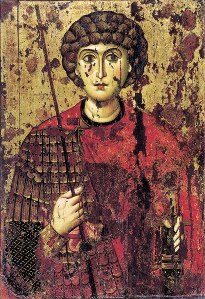 San Giorgio, XII secolo da Anonymous Russian icon painter