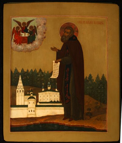 San Macario di Unzha da Anonymous Russian icon painter