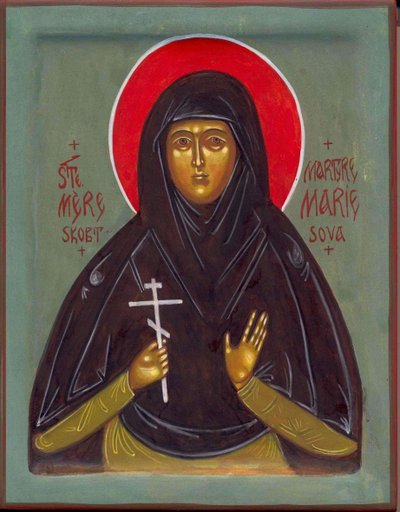 Santa Madre Maria, XX secolo da Anonymous Russian icon painter