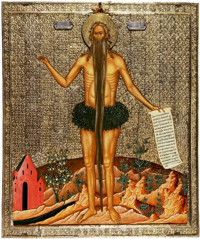 San Onofrio, 1670 da Anonymous Russian icon painter