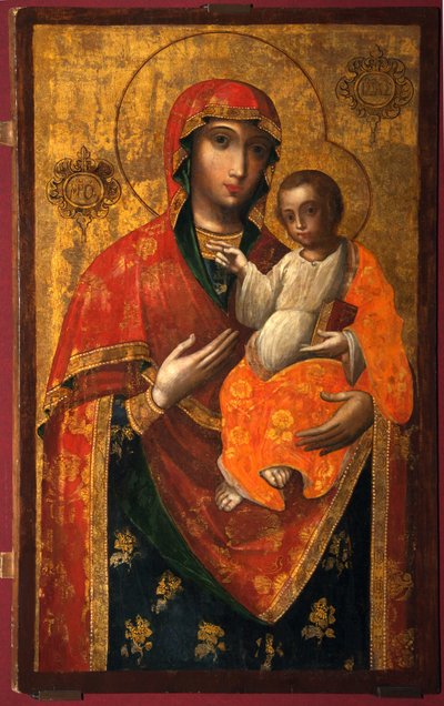 Icona della Madre di Dio di Ilyin-Chernigov da Anonymous Russian icon painter