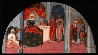 La Natività della Vergine da Anonymous Russian icon painter