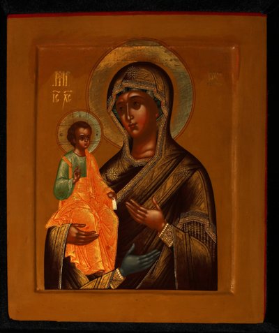 La Madre di Dio dalle Tre Mani, inizio XX secolo da Anonymous Russian icon painter