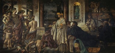 Il banchetto. Dopo Platone (seconda versione) da Anselm Feuerbach