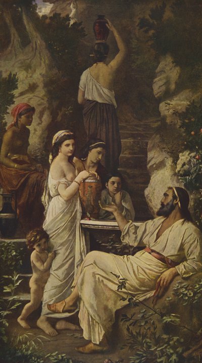 Hafiz alla fontana da Anselm Feuerbach