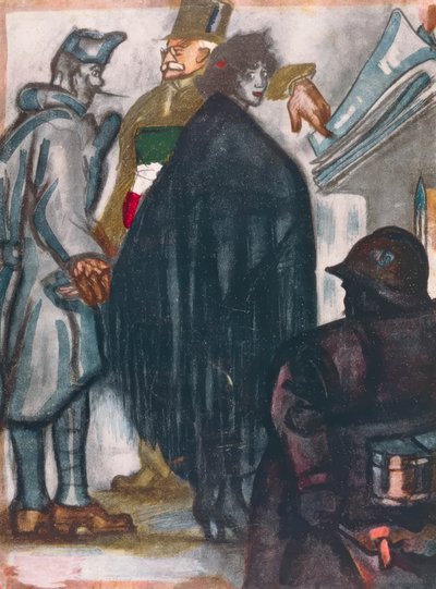 Sonnino a Versailles da Anselmo Bucci