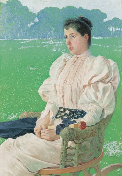 Ritratto di una signora da Anselmo Guinea
