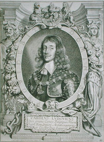 Carlo Luigi (1617-80) Elettore del Palatinato, da 