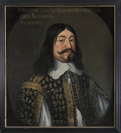 Ritratto di Giovanni VIII, conte di Sayn-Wittgenstein-Hohenstein da Anselmus van (after) Hulle
