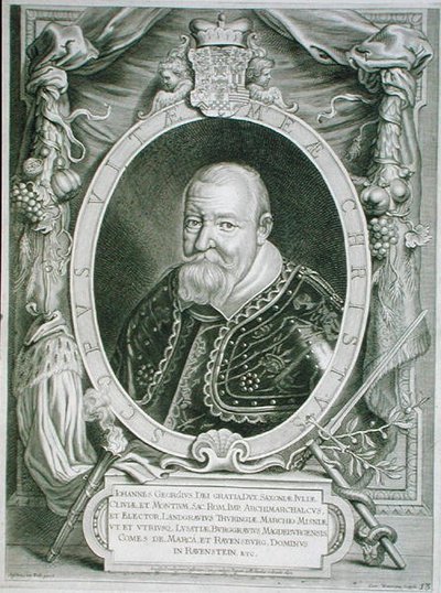 Giovanni Giorgio I (1585-1656) Elettore di Sassonia, da 