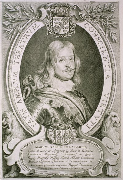 Magnus Gabriel, Conte de la Gardie, da 