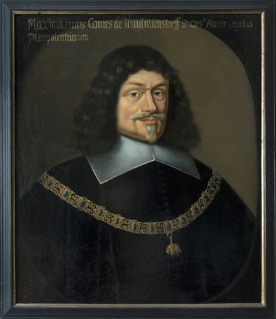 Ritratto di Massimiliano von und zu Trauttmansdorff (1584-1650) da Anselmus van Hulle