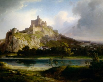 Castello di Trencsen da Antal Ligeti