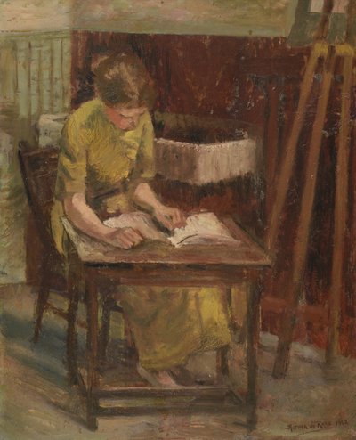 Ragazza che legge (I) da Anthea Durose