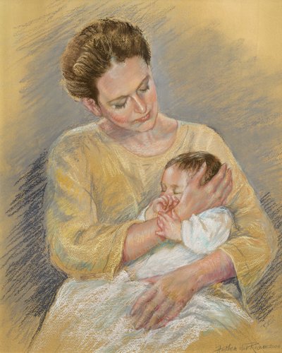 Vanessa Macdonald-Haig con il nipote Toby da Anthea Durose