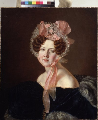 Ritratto di una dama da Anthelme Francois Lagrenee