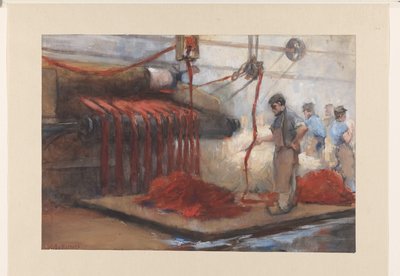 Nella tintoria rossa da Anthon Gerhard Alexander van Rappard