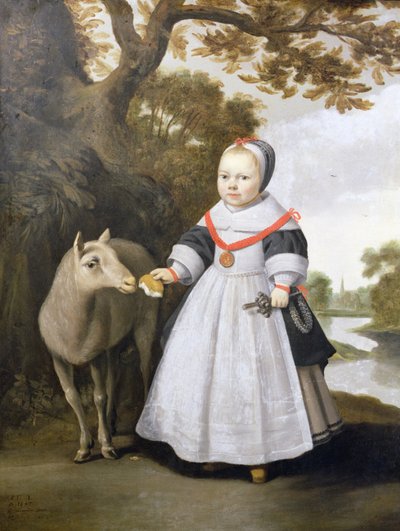 Bambino e pecora da Anthonie  Palamedesz