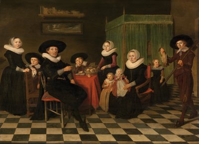 Ritratto di una Famiglia da Anthonie (1601 73) Palamedesz