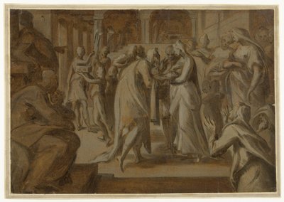 Presentazione di Cristo al tempio da Anthonie Blocklandt