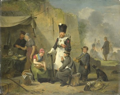 La seguace del campo da Anthonie Constantijn Govaerts