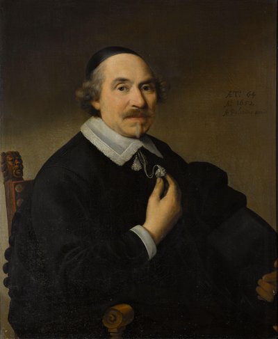 Ritratto di un uomo, probabilmente Pieter Anthonisz van Bronckhorst (1588-1661) da Anthonie Palamedesz