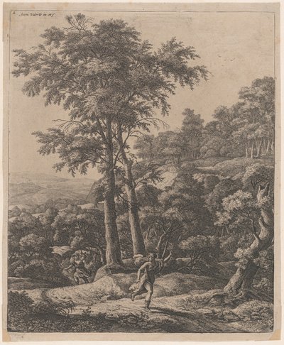 Apollo e Dafne, 17° secolo da Anthonie Waterloo
