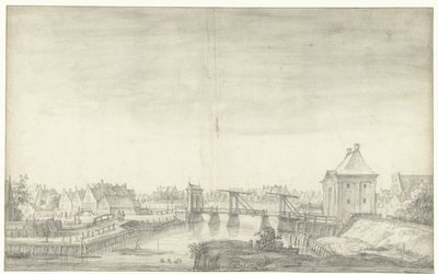 Terza Porta di Heiligeweg ad Amsterdam da Anthonie Waterloo