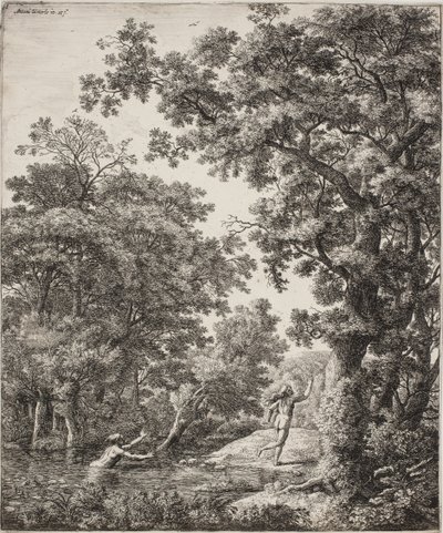 Paesaggio con Alfeo e Aretusa da Anthonie Waterloo