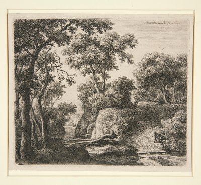 Il ponte delle tavole da Anthonie Waterloo